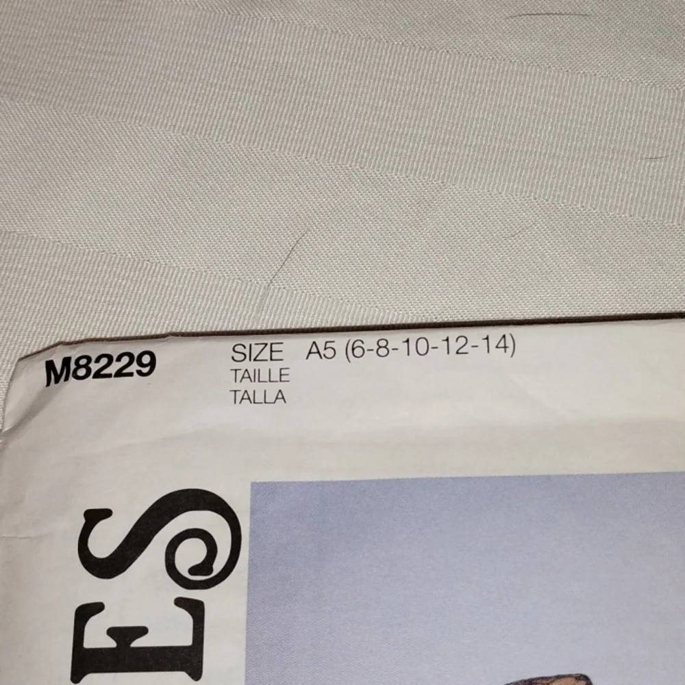 McCall's Costumes Kids Costumes, Sizes: A5, (6-8-10-12-14) (M8229 & M8186), NWT